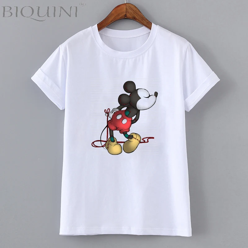 Valentines Gift Women's Mickey Mouse Harajuku Kawaii Cute Style Korean Clothes Women Tshirt White O Neck Short Sleeve T Shirt
Valentines Gift Women's Mickey Mouse Harajuku Kawaii Cute Style Korean Clothes Women Tshirt White O Neck Short Sleeve T Shirt