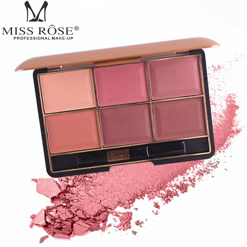 Miss Rose 6 Colors Blush Palette Powder Bronze Peach Blushing Face Rouge Matt Blusher Cheek Baked Professional Makeup Cosmetics
Miss Rose 6 Colors Blush Palette Powder Bronze Peach Blushing Face Rouge Matt Blusher Cheek Baked Professional Makeup Cosmetics