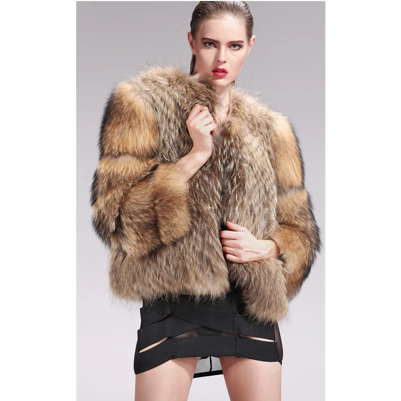 ZY81016 Natural Color Rex Raccoon Dog Fur O-Neck Full Winter Ladies Luxury Real Fur Warm Jacket
ZY81016 Natural Color Rex Raccoon Dog Fur O-Neck Full Winter Ladies Luxury Real Fur Warm Jacket
