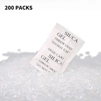 Hot 200 Packs Non-Toxic Silica Gel Desiccant Damp Moisture Absorber Dehumidifier For Room Kitchen Clothes Food Storage
Hot 200 Packs Non-Toxic Silica Gel Desiccant Damp Moisture Absorber Dehumidifier For Room Kitchen Clothes Food Storage