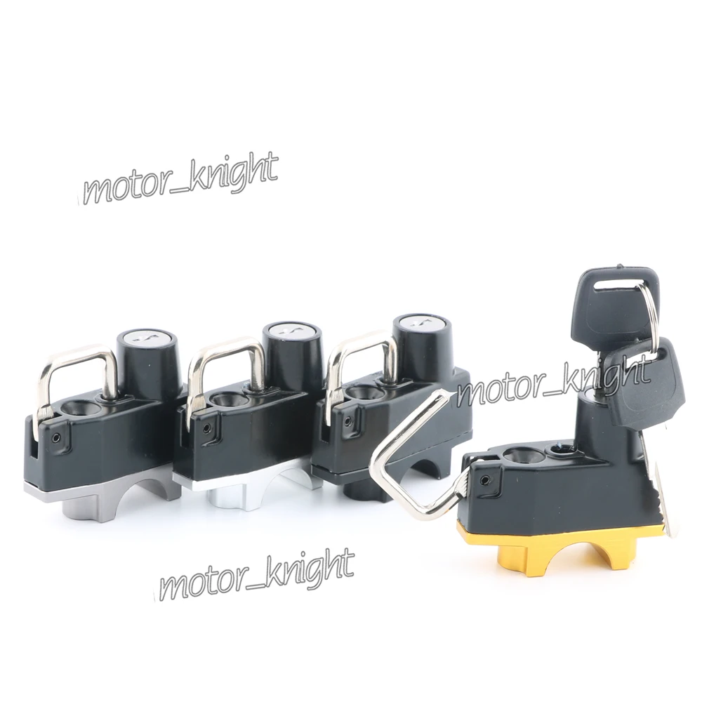 New Universal Motorcycle 7/8" Handlebar Helmet Lock Moto Guzzi Stelvio V9 BOBBER V85 CONCEPT V7 CARBON MILANO ROUGH STONE
New Universal Motorcycle 7/8" Handlebar Helmet Lock Moto Guzzi Stelvio V9 BOBBER V85 CONCEPT V7 CARBON MILANO ROUGH STONE