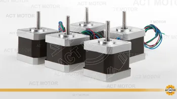 free Germany ship 5PCS nema17 4-lead stepper motor 48MM 2.5A 70OZ-IN FOR 3D PRINTER
free Germany ship 5PCS nema17 4-lead stepper motor 48MM 2.5A 70OZ-IN FOR 3D PRINTER