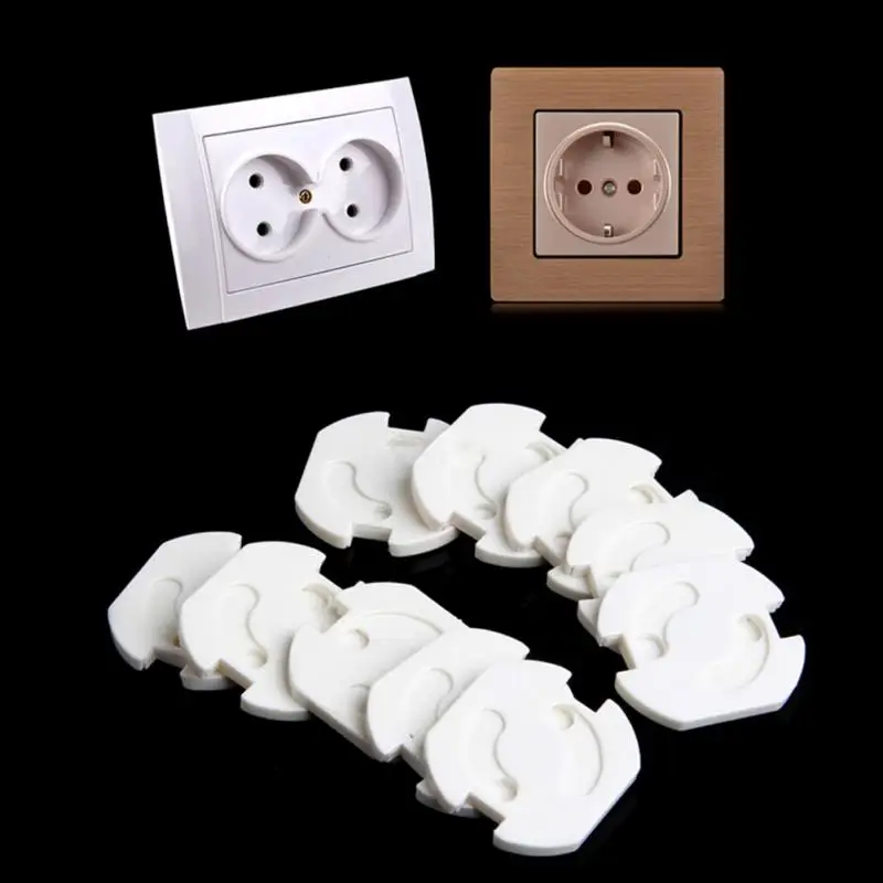 10 pcs EU socket outlet baby child child safety protection anti - current plug Protector turning cover baby safety
10 pcs EU socket outlet baby child child safety protection anti - current plug Protector turning cover baby safety