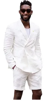 Elegant Summer Men Suit Custom Made Men Wedding Suits Slim Fit 2 PCs Jacket+Short Pants For Wedding Groom Prom Party Tuxedos
Elegant Summer Men Suit Custom Made Men Wedding Suits Slim Fit 2 PCs Jacket+Short Pants For Wedding Groom Prom Party Tuxedos