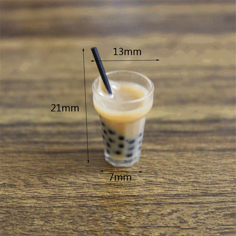 1/12 or 1/6 Mini Imitation Original Pearl Milk Tea Summer drink 2 styles BJD Dollhouse Miniature Toy Doll Food Accessories
1/12 or 1/6 Mini Imitation Original Pearl Milk Tea Summer drink 2 styles BJD Dollhouse Miniature Toy Doll Food Accessories