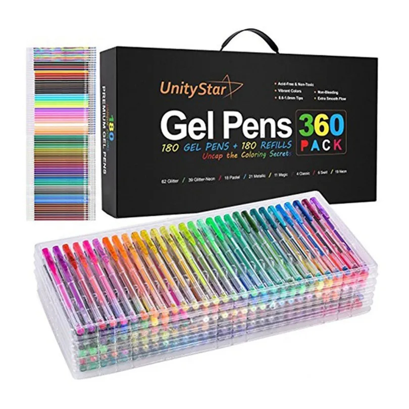Feniores 24pcs/pack Markers Pens Office School 12Colors Refills for Student Children Kids Watercolor Gel Pen Replace Supplies
Feniores 24pcs/pack Markers Pens Office School 12Colors Refills for Student Children Kids Watercolor Gel Pen Replace Supplies
