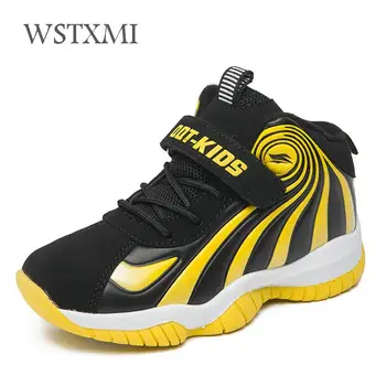 2019 New Kids Shoes for Boys High Basketball Sneakers Children Running Fashion Breathable Girls Casual Shoes Damping Sport Shoes
2019 New Kids Shoes for Boys High Basketball Sneakers Children Running Fashion Breathable Girls Casual Shoes Damping Sport Shoes