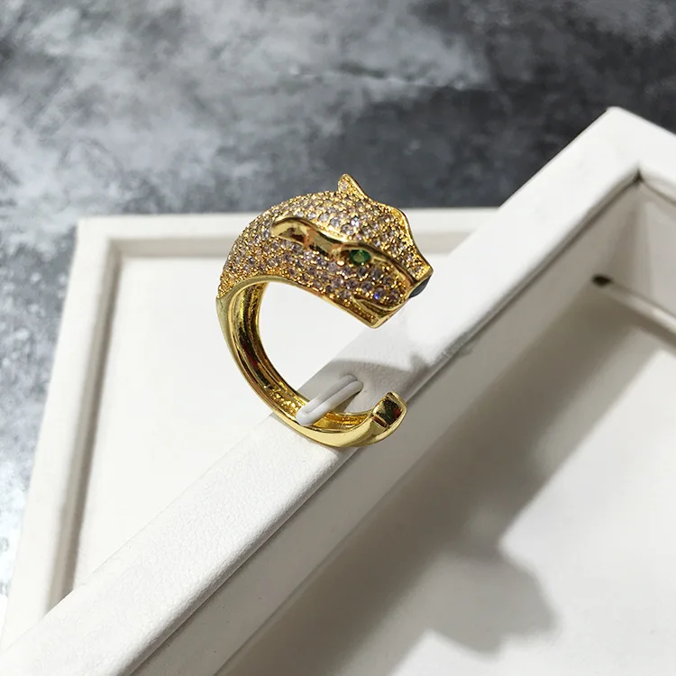 Top Quality New Fashion Micro Pave AAA Zircon Crystals Green Eyes Leopard Ring for Women Finger Knuckle Luxury Jewelry
Top Quality New Fashion Micro Pave AAA Zircon Crystals Green Eyes Leopard Ring for Women Finger Knuckle Luxury Jewelry