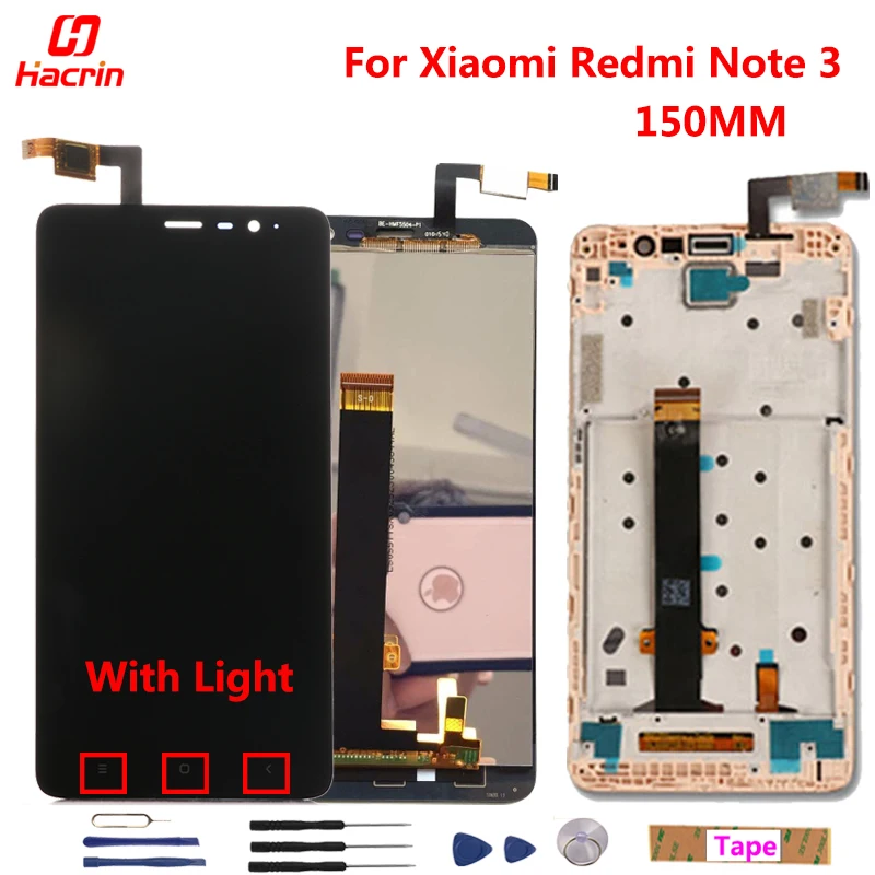 For Xiaomi Redmi Note 3 Pro LCD Display+Touch Screen 5.5" Digitizer Assembly Replacement For Xiaomi Redmi Note 3 Pro/Prime Phone
For Xiaomi Redmi Note 3 Pro LCD Display+Touch Screen 5.5" Digitizer Assembly Replacement For Xiaomi Redmi Note 3 Pro/Prime Phone