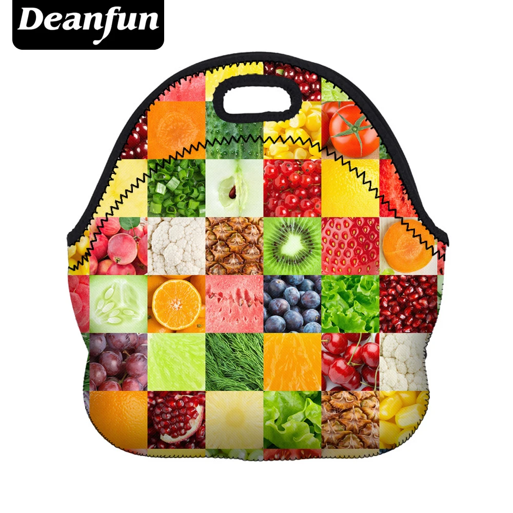 Deanfun Women Lunch Bags 3D Printed Fruit Pattern Neoprene With Zipper for Picnic 50801
Deanfun Women Lunch Bags 3D Printed Fruit Pattern Neoprene With Zipper for Picnic 50801