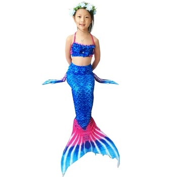 4 piece Bikinis Set Swimmable Children Mermaid Tails With Monofin Fin Girls Kids Swimsuit Mermaid Tail Costume for Girl Swimming
4 piece Bikinis Set Swimmable Children Mermaid Tails With Monofin Fin Girls Kids Swimsuit Mermaid Tail Costume for Girl Swimming