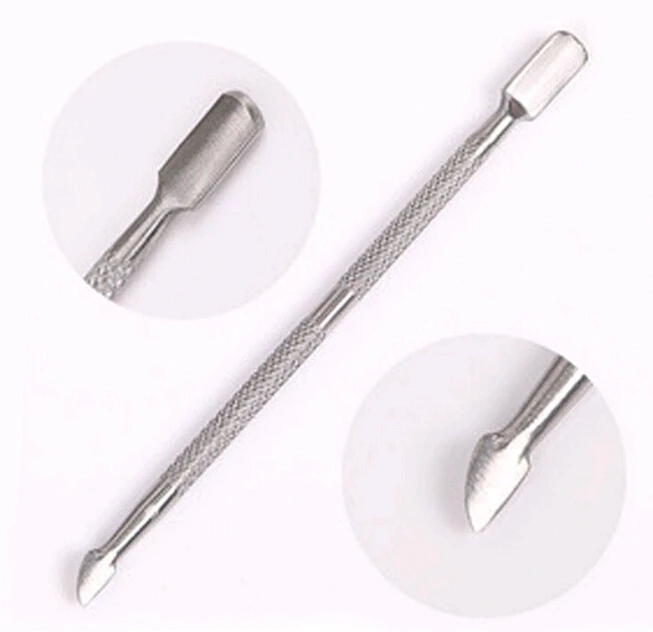 1pc Stainless Steel Cuticle nail brush Spoon Remover Manicure nail trainer hand Pedicure Care Nail Tools
1pc Stainless Steel Cuticle nail brush Spoon Remover Manicure nail trainer hand Pedicure Care Nail Tools