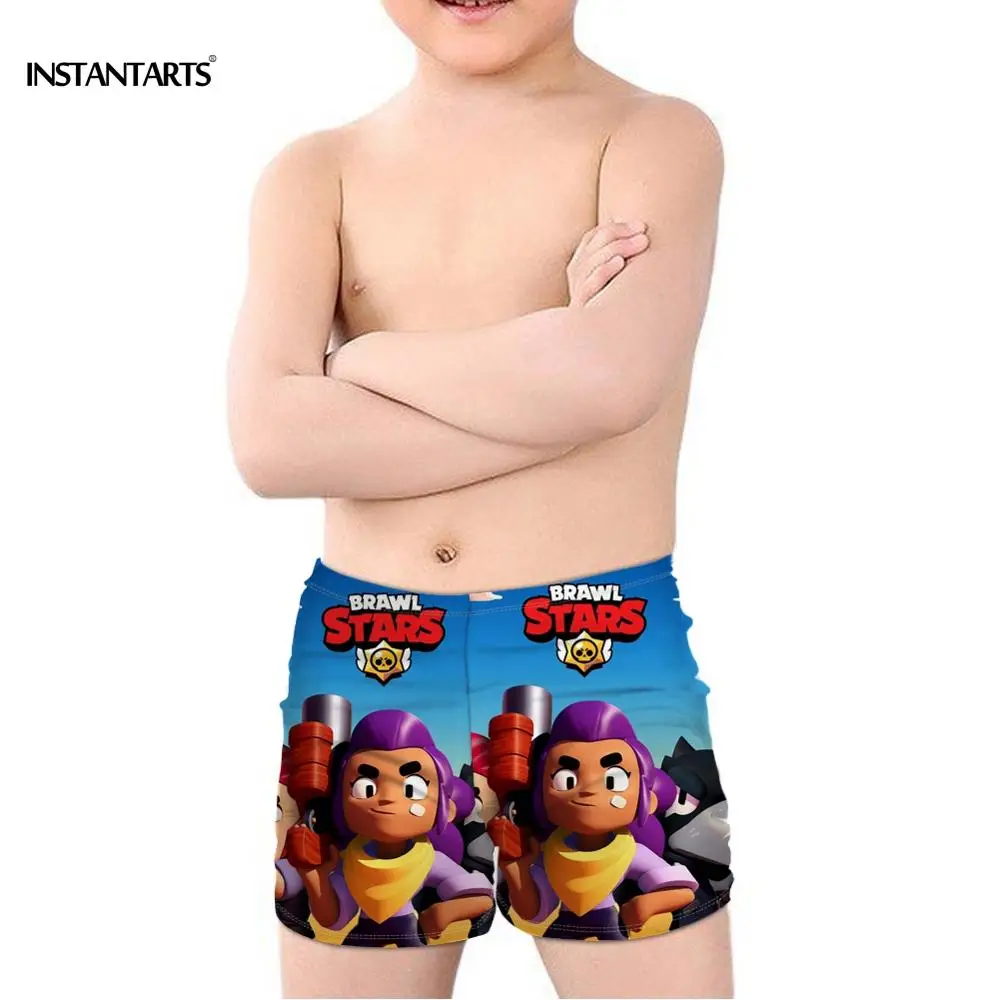 INSTANTARTS 2019 New Hot Shooting Game Brawl Stars Print Kids' Boys Swimming Trunks Summer Beachwear Elastic Children Swimsuits
INSTANTARTS 2019 New Hot Shooting Game Brawl Stars Print Kids' Boys Swimming Trunks Summer Beachwear Elastic Children Swimsuits