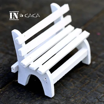 Vintage wedding wooden crafts white chair bench Home Bookshelf decoration statuette figurines toys ornaments movie photo props
Vintage wedding wooden crafts white chair bench Home Bookshelf decoration statuette figurines toys ornaments movie photo props