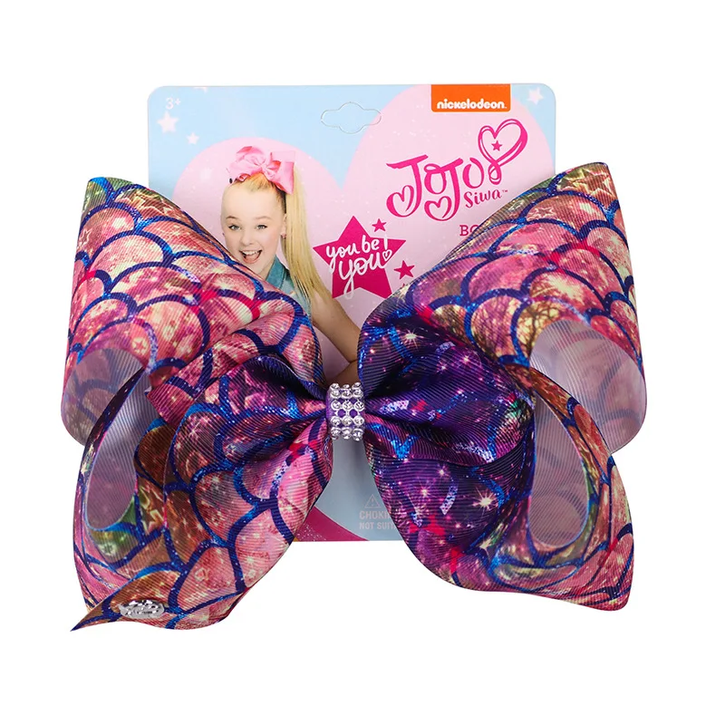 Valentine's Gift Large 8 Inch Jojo Siwa for Girls Mermaid Blue Series Jojo Bows Hair Bows for Girls with Clips Bowknot Handmade
Valentine's Gift Large 8 Inch Jojo Siwa for Girls Mermaid Blue Series Jojo Bows Hair Bows for Girls with Clips Bowknot Handmade