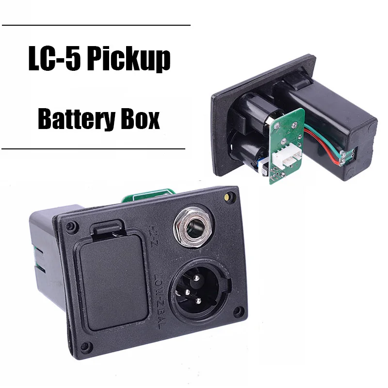 9V Battery Boxs/Holder/Case With Connector Plug & 4 Pin Socket & Contacts & Output jack for Acoustic Guitar Equalizer EQ
9V Battery Boxs/Holder/Case With Connector Plug & 4 Pin Socket & Contacts & Output jack for Acoustic Guitar Equalizer EQ