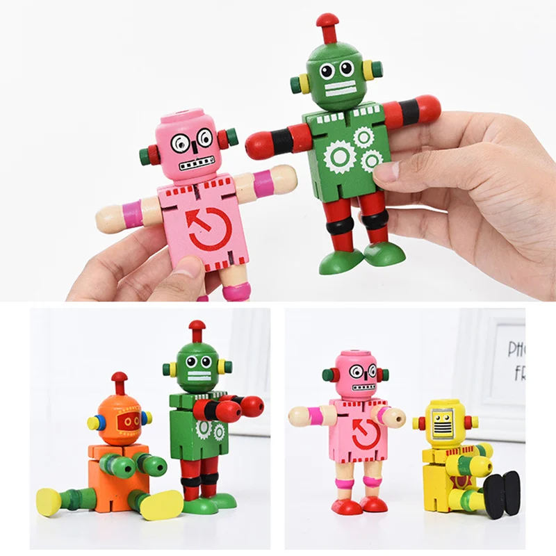 Wooden Robot Toy Joint Moving Deformation Robot Toy for Kids Home Decoration YJS Dropship
Wooden Robot Toy Joint Moving Deformation Robot Toy for Kids Home Decoration YJS Dropship
