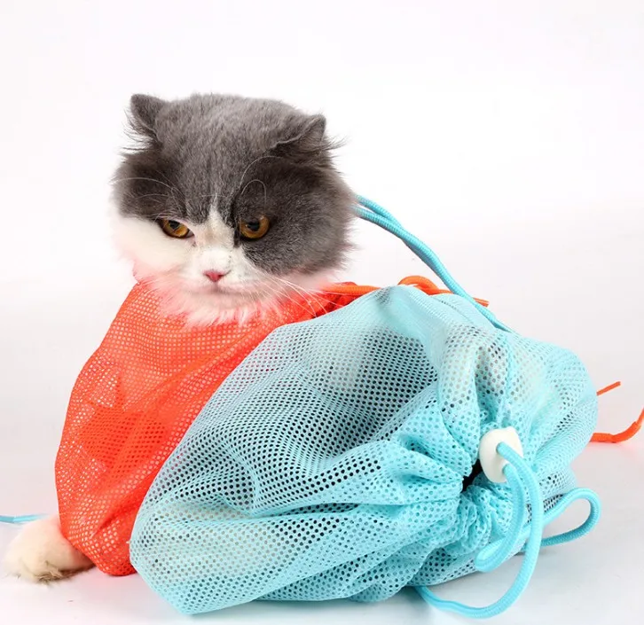 Multifunctional Cat Fixed Washing Bag Pet Bathing Nail Trimming Inject Anti Scratch Bite Restrain Mesh Cat Grooming
Multifunctional Cat Fixed Washing Bag Pet Bathing Nail Trimming Inject Anti Scratch Bite Restrain Mesh Cat Grooming