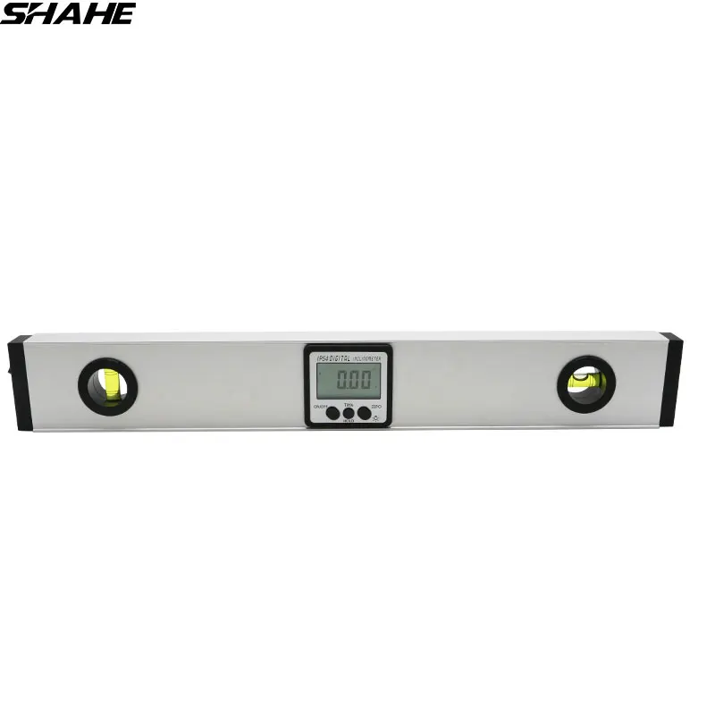 SHAHE 1000mm Digital Spirit Level With backlight 360 degree Bubble Spirit Level with strong magnets Level Spirit Angle Finder
SHAHE 1000mm Digital Spirit Level With backlight 360 degree Bubble Spirit Level with strong magnets Level Spirit Angle Finder