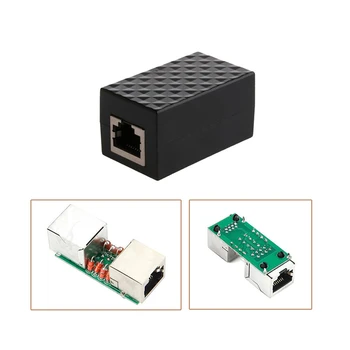 Aluminum alloy RJ45 LAN Adapter Ethernet Network Protect Device Arrester Surge Protector A30
Aluminum alloy RJ45 LAN Adapter Ethernet Network Protect Device Arrester Surge Protector A30