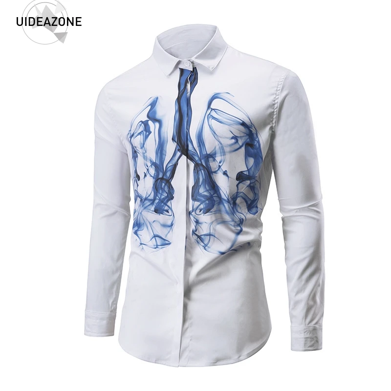 2018 Autumn Winter Shirt Men New Fashion Hip Hop Smoking Print 3D Clothing Casual Long Sleeve Hawaiian Shirt Camisa Social
2018 Autumn Winter Shirt Men New Fashion Hip Hop Smoking Print 3D Clothing Casual Long Sleeve Hawaiian Shirt Camisa Social