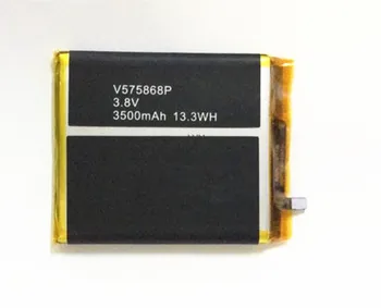 AZK 10PCS/LOT 3.8V 3500mAh V575868P battery For Blackview BV7000 For Blackview BV7000 Pro Battery 13.3WH
AZK 10PCS/LOT 3.8V 3500mAh V575868P battery For Blackview BV7000 For Blackview BV7000 Pro Battery 13.3WH