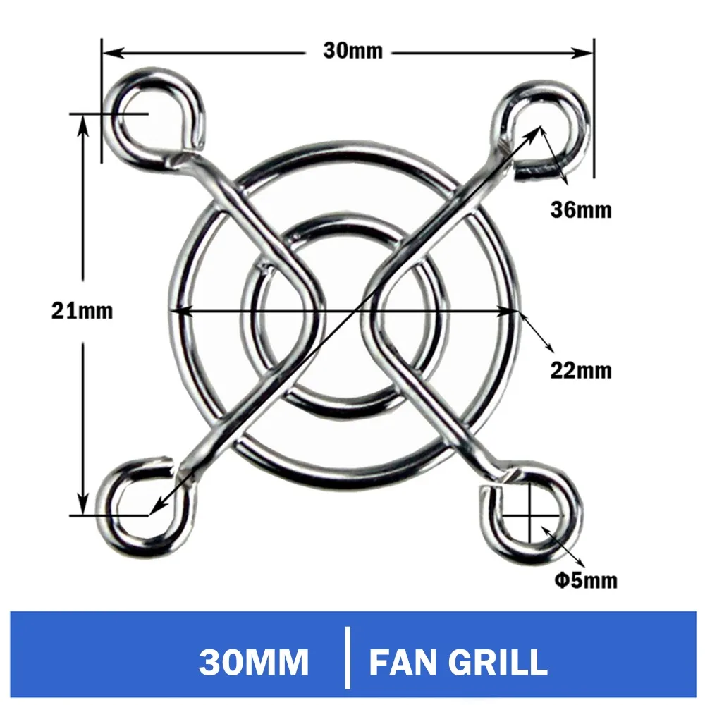 2PCS Silvery Chrome Metal Computer PC Cooling DC Fan Grill Finger Guard Protector 30mm
2PCS Silvery Chrome Metal Computer PC Cooling DC Fan Grill Finger Guard Protector 30mm