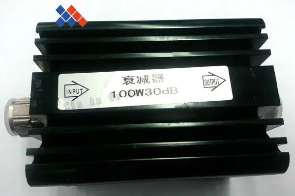 High power 100W watt N Male to N Female Attenuator DC-3GHz 30dB Coaxial Power With heat sink Attenuator free shipping
High power 100W watt N Male to N Female Attenuator DC-3GHz 30dB Coaxial Power With heat sink Attenuator free shipping