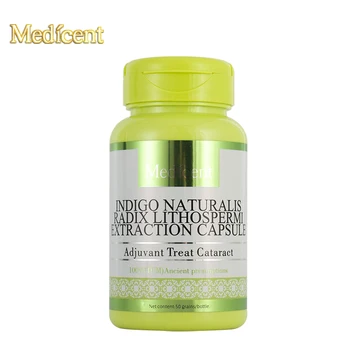 Medicent Indigo Naturalis Radix Lithospermi Extraction Capsule, Adjuvant Treat Cataract, Cure Progressive visual glare, 50pcs
Medicent Indigo Naturalis Radix Lithospermi Extraction Capsule, Adjuvant Treat Cataract, Cure Progressive visual glare, 50pcs