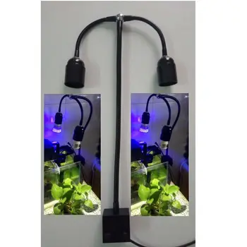 Double head LED Grow light Fish Tank Clamp Lamp Spot Light E27 clip lamp for Marine Coral Reef SPS LPS
Double head LED Grow light Fish Tank Clamp Lamp Spot Light E27 clip lamp for Marine Coral Reef SPS LPS
