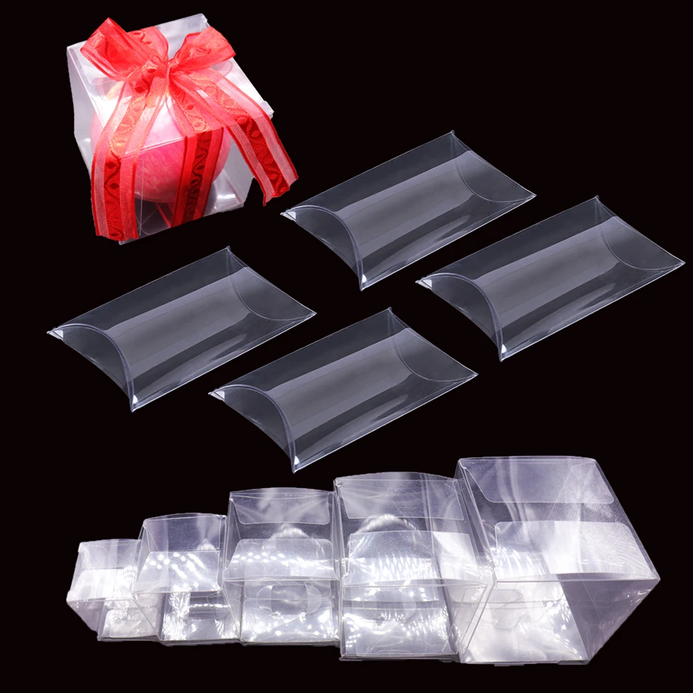 10pcs Clear PVC Wedding Candy Box Transparent Square Pillow Shape Guests Return Gift Box For Baby Shower Wedding Birthday Party
10pcs Clear PVC Wedding Candy Box Transparent Square Pillow Shape Guests Return Gift Box For Baby Shower Wedding Birthday Party