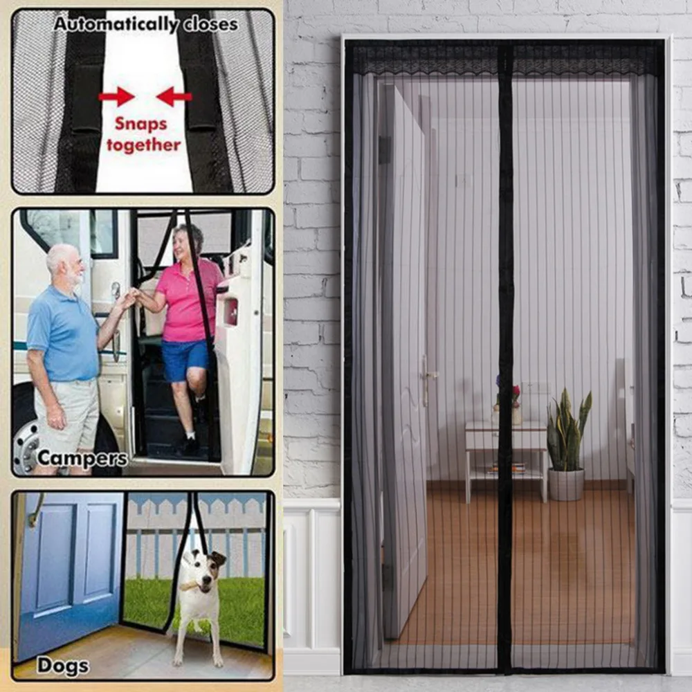 2018 Popular Screen Door Curtain mesh on the door Mosquito net on magnets Hand-Free Magnetic Anti Bug
2018 Popular Screen Door Curtain mesh on the door Mosquito net on magnets Hand-Free Magnetic Anti Bug