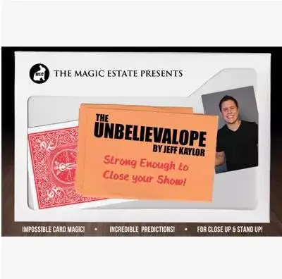 Unbelievalope (Gimmick) By Jeff K - Magic Tricks,Stage Magic,Mentalism,Illusions,Mind Trick,Magie Toys,Prophecy,Magician Toys
Unbelievalope (Gimmick) By Jeff K - Magic Tricks,Stage Magic,Mentalism,Illusions,Mind Trick,Magie Toys,Prophecy,Magician Toys