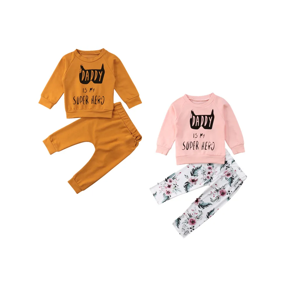 2018 Newborn Kids Baby Boys Girl Batman Daddy Hero Sweatshirts Floral Top Long Pants Outfits Autumn Set Clothes
2018 Newborn Kids Baby Boys Girl Batman Daddy Hero Sweatshirts Floral Top Long Pants Outfits Autumn Set Clothes