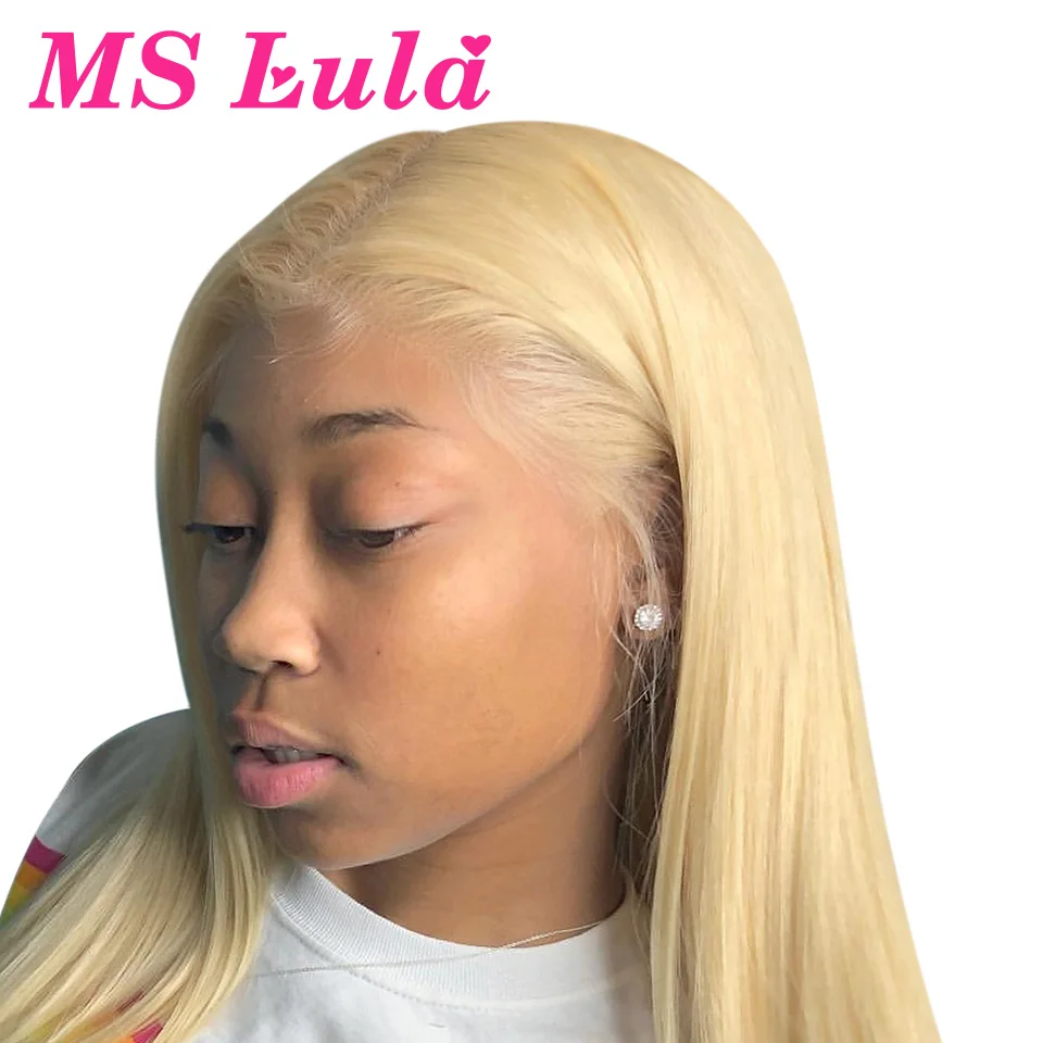 Ms lula Straight Blonde 13x6 Lace Front Human Hair Wigs Pre Plucked With Baby Hair Brazilian Lace Frontal Wig 613 Remy Hair Wigs
Ms lula Straight Blonde 13x6 Lace Front Human Hair Wigs Pre Plucked With Baby Hair Brazilian Lace Frontal Wig 613 Remy Hair Wigs