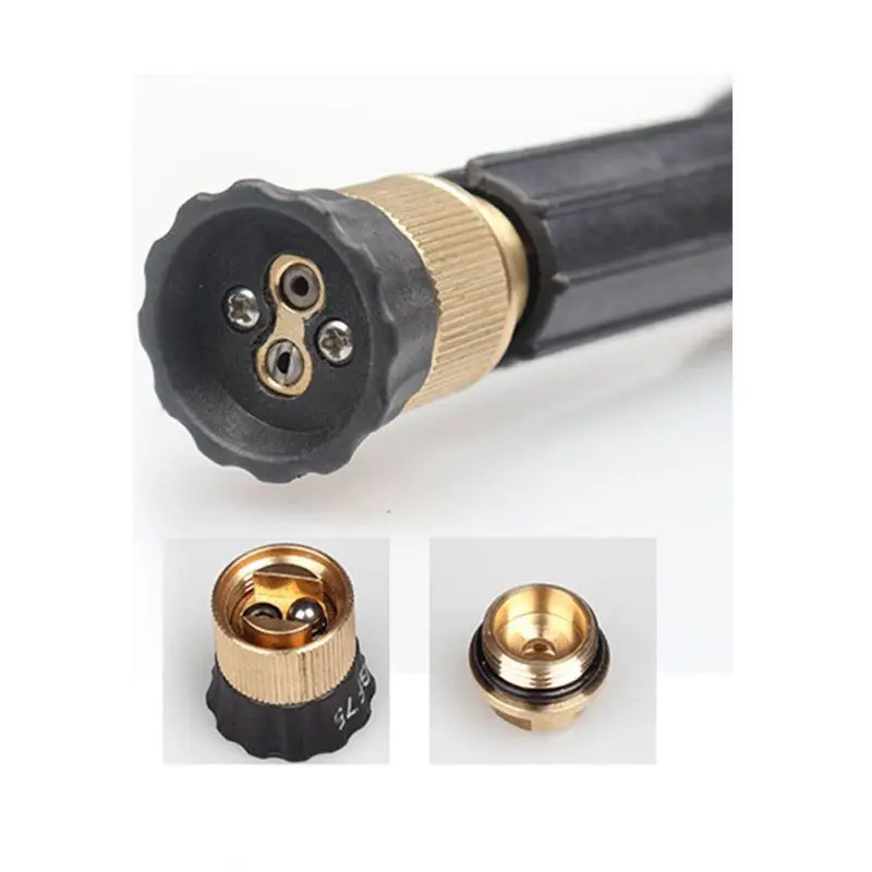 Hot Car Washing Machine High Pressure Car Wash Water Gun Head Two Holes Water Straight Fan Adjustment Nozzle Car Styling
Hot Car Washing Machine High Pressure Car Wash Water Gun Head Two Holes Water Straight Fan Adjustment Nozzle Car Styling