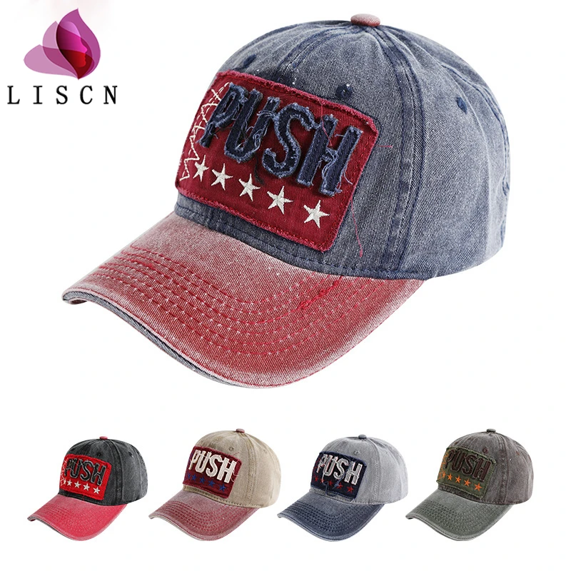 100% Washed Denim Baseball cap Snapback Hats Autumn Summer Hat for Men Women Caps Casquette hats Letter Embroidery Gorras
100% Washed Denim Baseball cap Snapback Hats Autumn Summer Hat for Men Women Caps Casquette hats Letter Embroidery Gorras