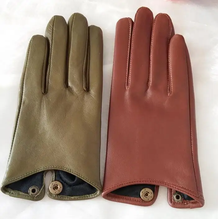 Перчатки женские из натуральной овечьей кожи R760 | Аксессуары для одежды