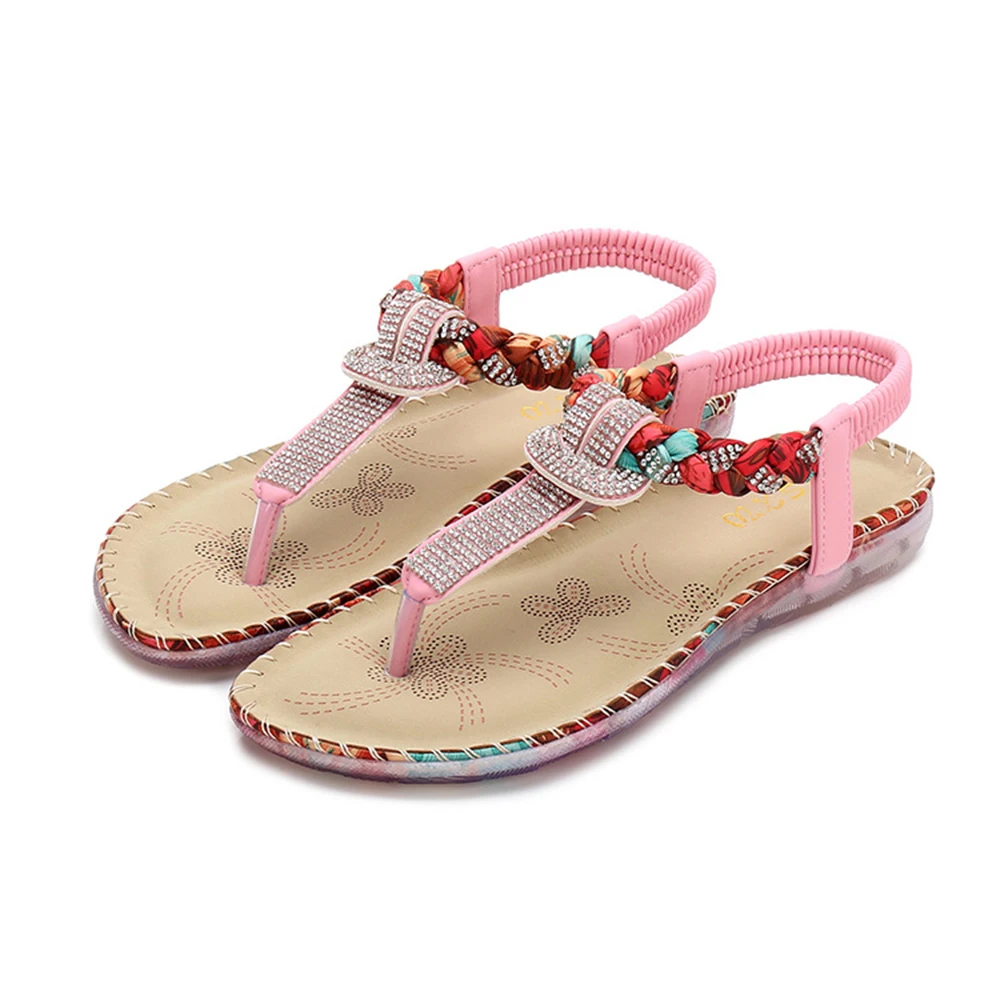 2019 Summer Sandals Women T-strap Flip Flops Thong Sandals Designer Elastic Band Ladies Gladiator Sandal Shoes Zapatos Mujer
2019 Summer Sandals Women T-strap Flip Flops Thong Sandals Designer Elastic Band Ladies Gladiator Sandal Shoes Zapatos Mujer