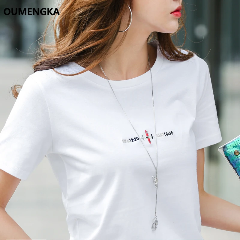 T Shirt Women 2019 Summer T-Shirt Casual Tshirt Woman Cotton Top Tee Ladie Solid Short Sleeve Pink Camisetas Feminina Letter 3XL
T Shirt Women 2019 Summer T-Shirt Casual Tshirt Woman Cotton Top Tee Ladie Solid Short Sleeve Pink Camisetas Feminina Letter 3XL
