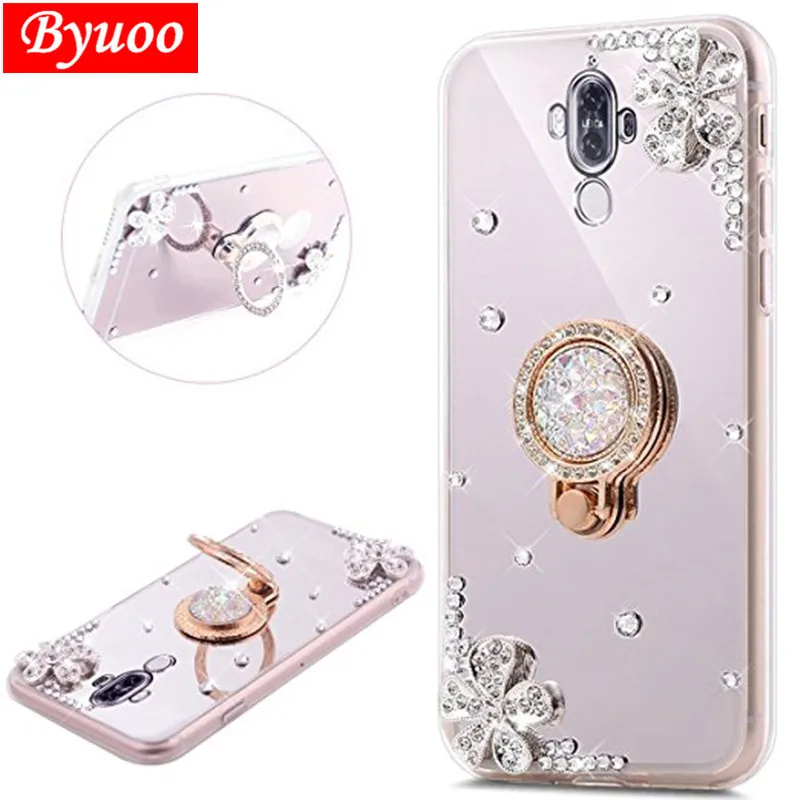 Зеркальный чехол для Huawei mate 9 10 pro P smart Z 2019 Y7 Y9 P20 20 lite honor 9X Premium 10i 7C 8C 8X|Бамперы| |