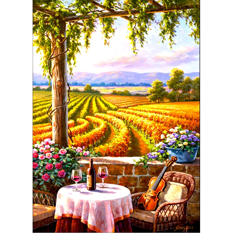 Handmade DIY Painting Pastoral Afternoon Tea Diamond Painting Mosaic Embroidery Kit Cross Stitch Home Decor 5D
Handmade DIY Painting Pastoral Afternoon Tea Diamond Painting Mosaic Embroidery Kit Cross Stitch Home Decor 5D