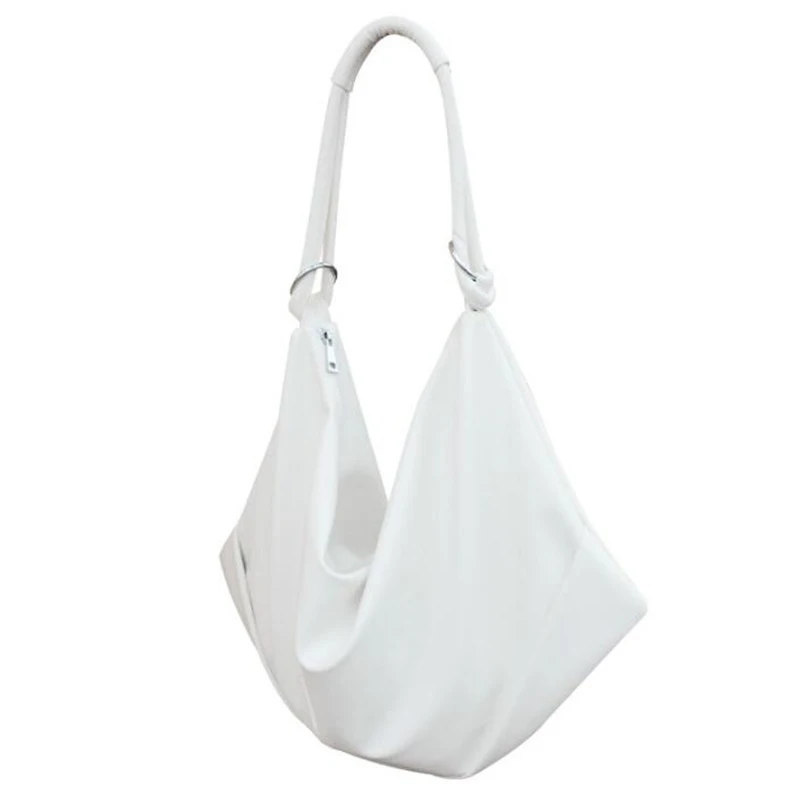 Simple Style PU Leather Women Shoulder Bag Light Casual Bag White Large Capacity Totes Shopping Bag Y567
Simple Style PU Leather Women Shoulder Bag Light Casual Bag White Large Capacity Totes Shopping Bag Y567