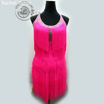 Fringe Latin Dancing Clothing Harness shoulder Style Back Open Sleeveless Samba Tango Dance Costumes Tassel Latin Dance Dress
Fringe Latin Dancing Clothing Harness shoulder Style Back Open Sleeveless Samba Tango Dance Costumes Tassel Latin Dance Dress