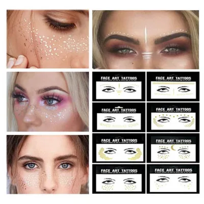 Web celebrity party face tattoo web celebrity same web celebrity face spot water turn sticker hot gold freckle face stick
Web celebrity party face tattoo web celebrity same web celebrity face spot water turn sticker hot gold freckle face stick