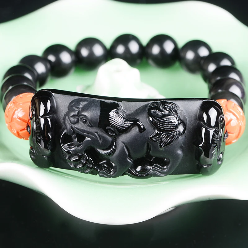 Free shipping PUHOLY/ belwide jewelry natural Obsidian Bracelet brave men and women section switch beads Bracelets
Free shipping PUHOLY/ belwide jewelry natural Obsidian Bracelet brave men and women section switch beads Bracelets