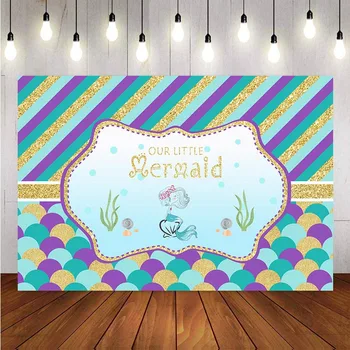 Photography Backdrop Little Mermaid Princess Glitter Scale Seabed Girl Birthday Party Background Decor Backdrop Photo Studio
Photography Backdrop Little Mermaid Princess Glitter Scale Seabed Girl Birthday Party Background Decor Backdrop Photo Studio