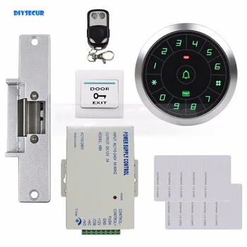 DIYSECUR Access Control System 8000 Users 125KHz RFID Reader Password Keypad + Electric Strike Lock Door Lock Security Kit 
DIYSECUR Access Control System 8000 Users 125KHz RFID Reader Password Keypad + Electric Strike Lock Door Lock Security Kit