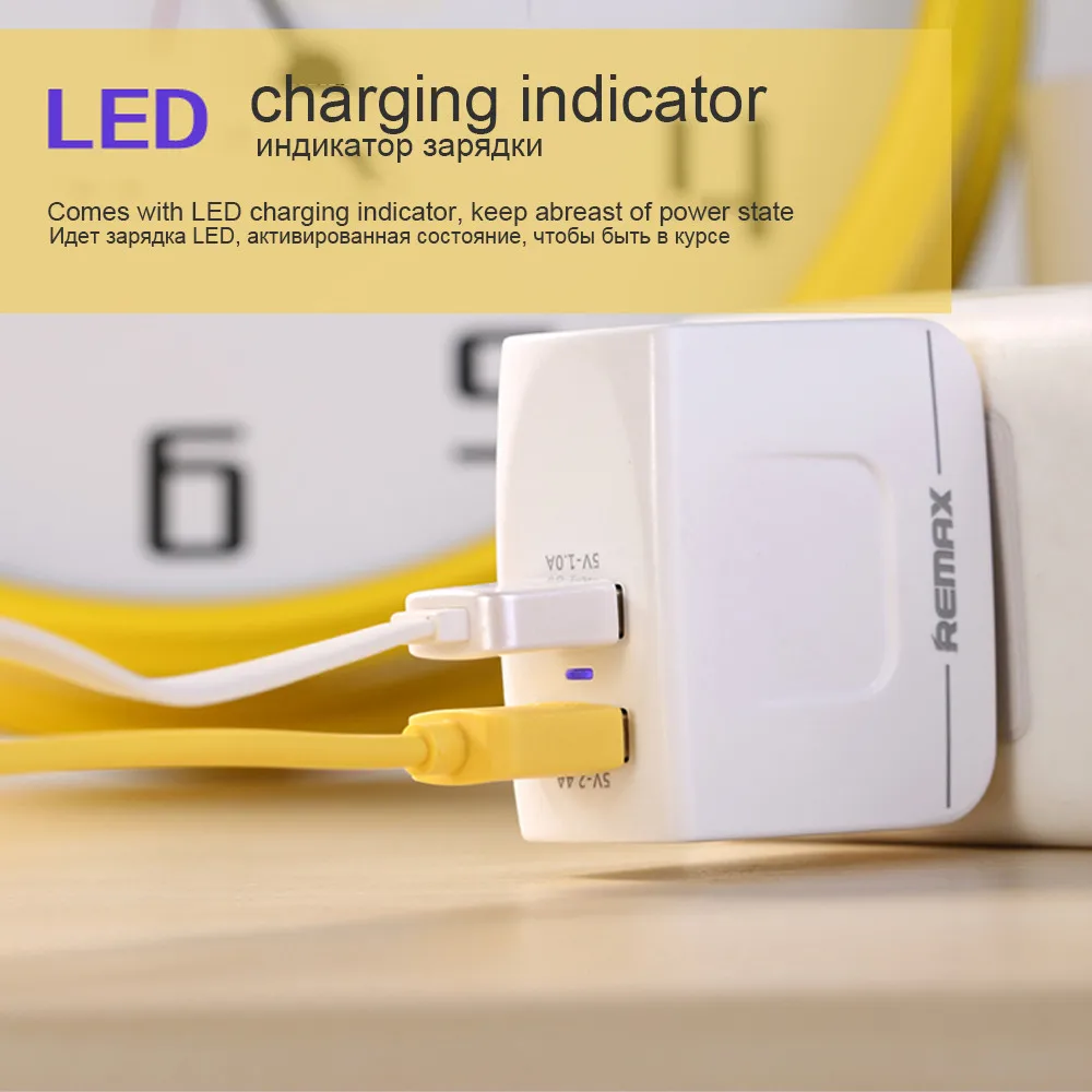 Remax 3.4A dual USB universal charger 2-port charger for iPhone Samsung mobile phone flash charger adapter#5$
Remax 3.4A dual USB universal charger 2-port charger for iPhone Samsung mobile phone flash charger adapter#5$