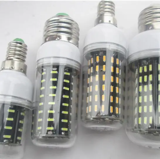 LED Corn Bulb Lamp 4014 SMD No Flicker LED Spotlight Bulbs E27 E14 220V LED Lamp 38 55 78 88 140LEDs Smart Power IC
LED Corn Bulb Lamp 4014 SMD No Flicker LED Spotlight Bulbs E27 E14 220V LED Lamp 38 55 78 88 140LEDs Smart Power IC